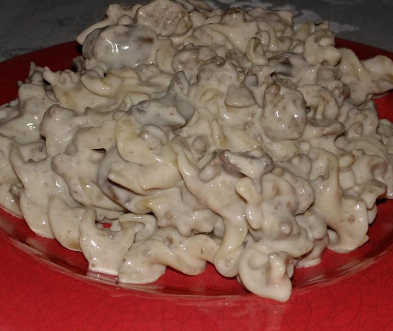 Simple Hamburger Stroganoff