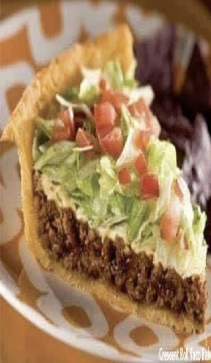Pillsbury Crescent Roll Taco Bake