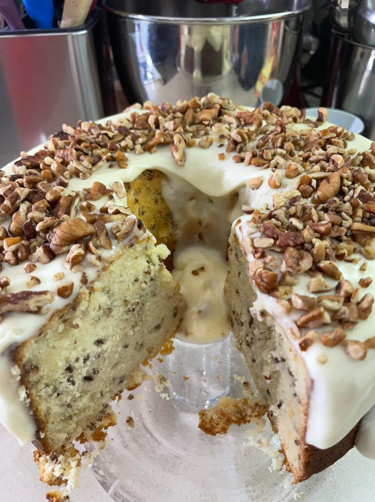 Butter Pecan Pound Cake
