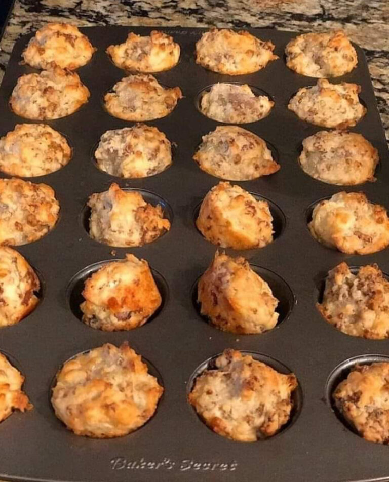 CRISPY HASHBROWN SAUSAGE BITES