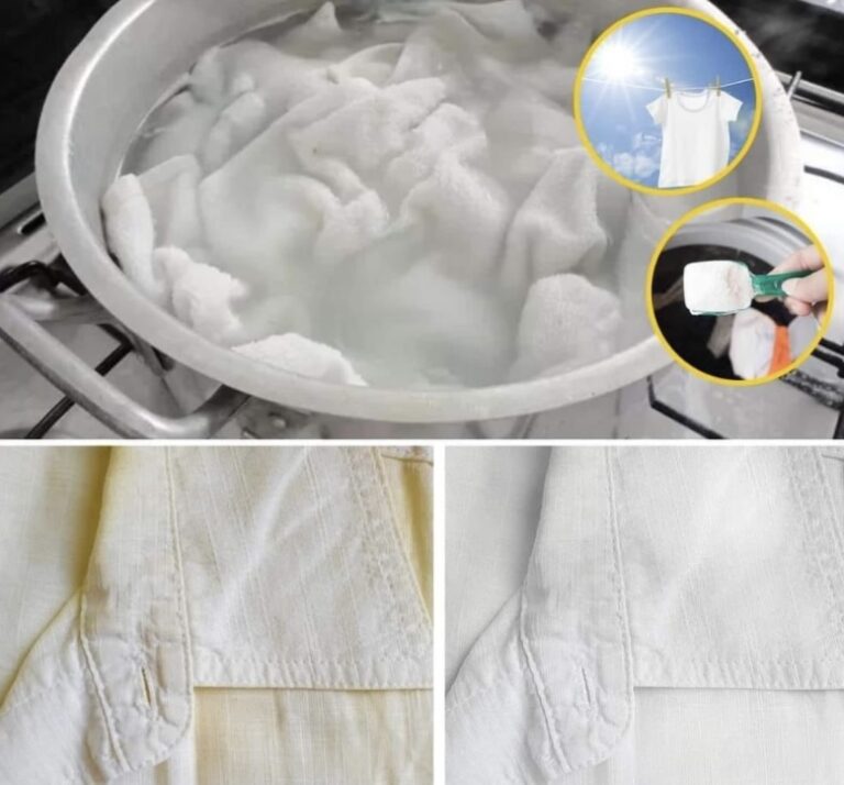 How to whiten your laundry and get rid of old yellow stains How to whiten your laundry and get rid of old yellow stains