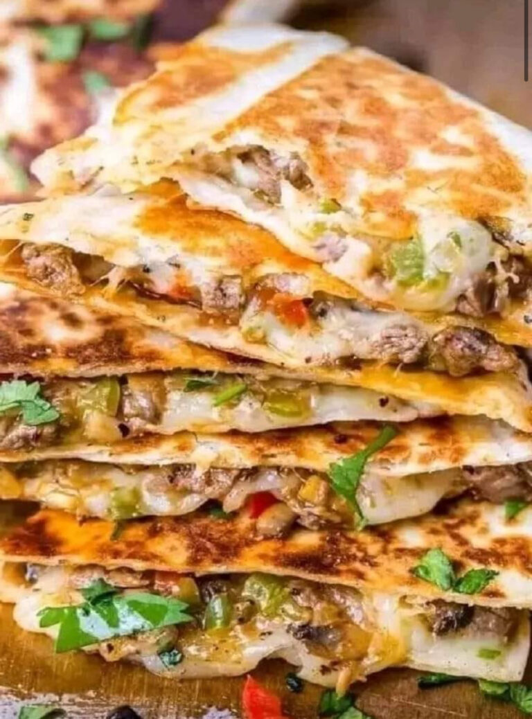 Cheese Steak Quesadillas Cheese Steak Quesadillas