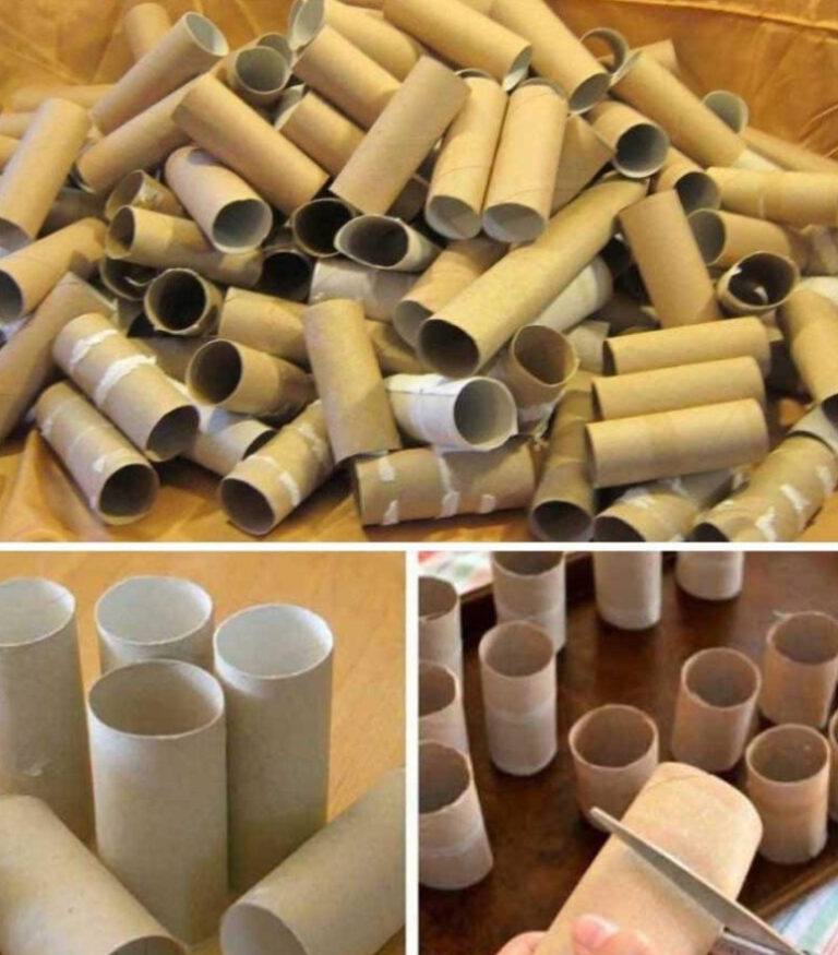 Don’t throw away your toilet paper rolls! Here are 12 ways to reuse them around the house